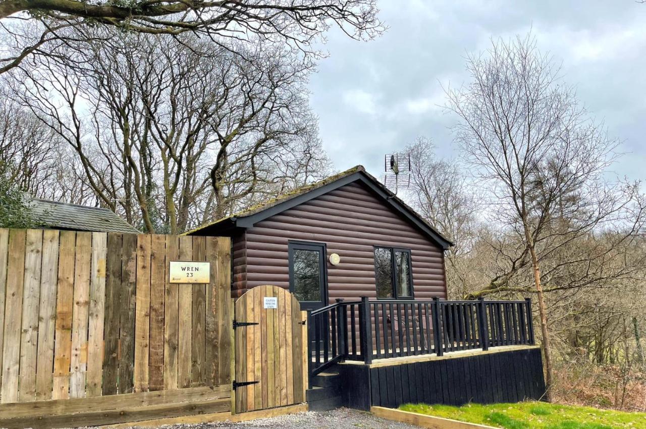 Wren 23-Hot Tub-Woodland Lodges-Tenby-Pembroke Carmarthen Exterior photo